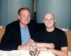 Mitchell Robins with son Sean