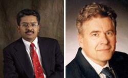 M.S. Krishnan and Claes Fornell