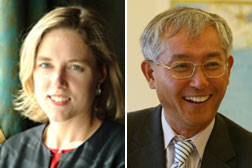 Robyn Meredith and Jong Nam Oh