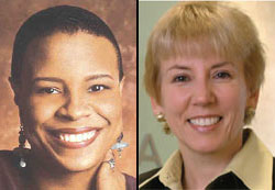 Terri Williams and Sandra Beach Lin
