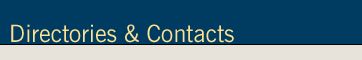 Directories & Contacts