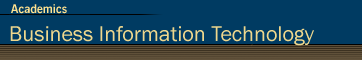 Academics - Computer & Information Systems