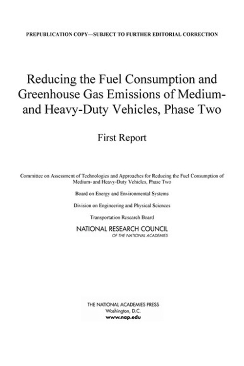 Reducing the Fuel Consumption and Greenhouse Gas Emissions of Medium and Heavy Duty Vehicles, Phase Two
